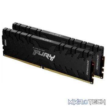 Kingston HyperX Fury Renegade 32GB (2 x 16GB) DDR4 DRAM 3600MHz CL16 1.35V KF436C16RB1K2/32 Memory Kit  Black